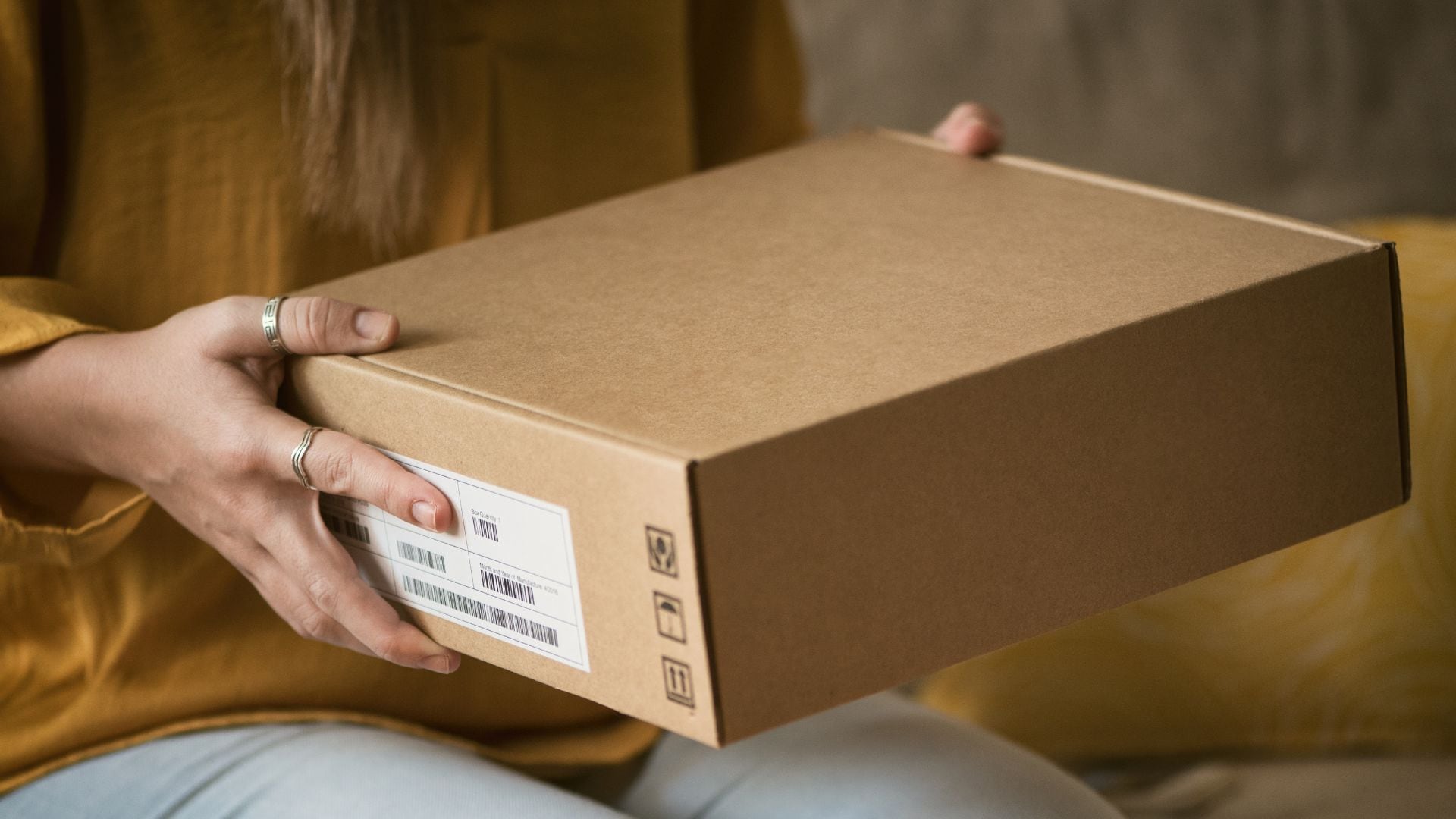 Los paquetes de envió pueden ser usados por los ciberdelincuentes para estafar.