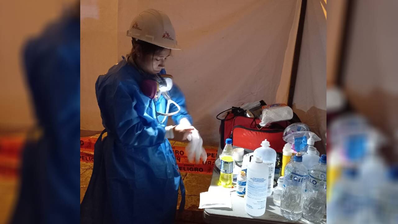 La función del Punto Médico Avanzado (PMA), es desplegarse en un punto estratégico, para atender a los heridos y evaluar, según el diagnóstico.