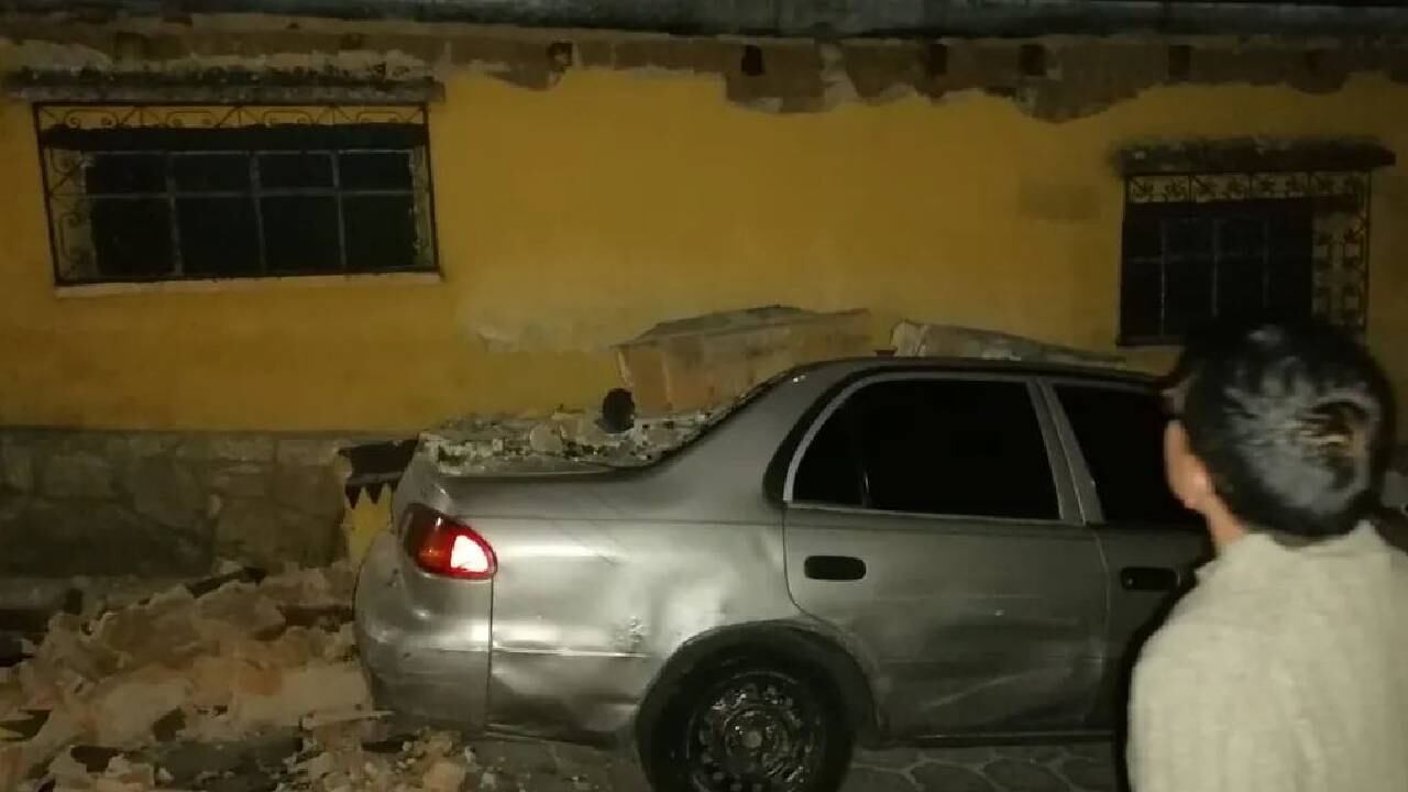 Un potente terremoto causó daños en viviendas y carreteras en Guatemala