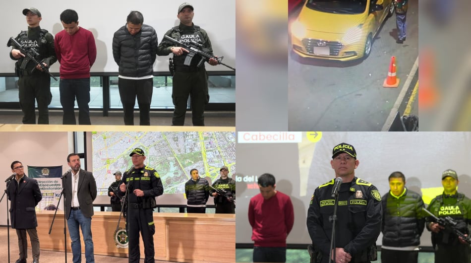Judicialización de dos sospechosos del paseo millonario que sufrió Diana Ospina en Bogotá. Autoridades revelaron detalles del caso.