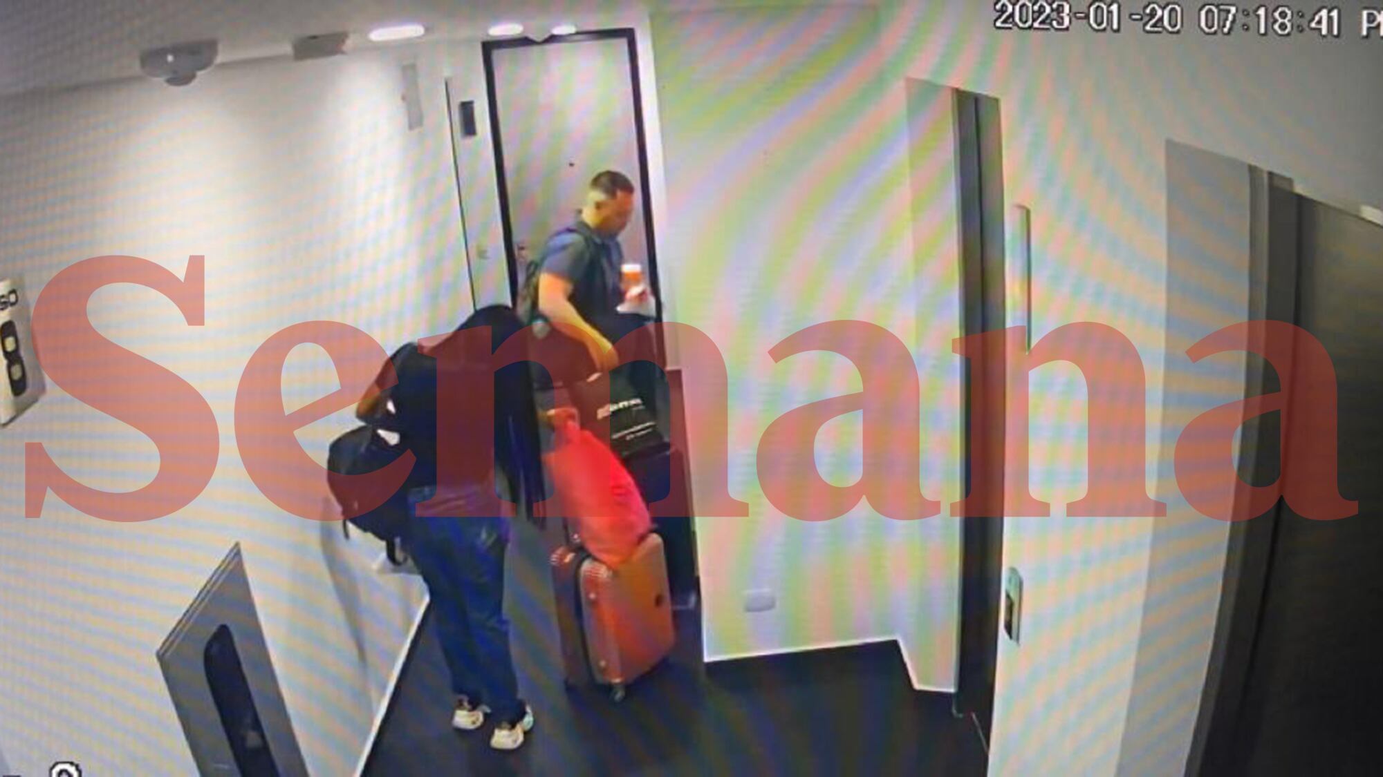 Imágenes exclusivas de John Poulos y Valentina Trespalacios en la escena del crimen