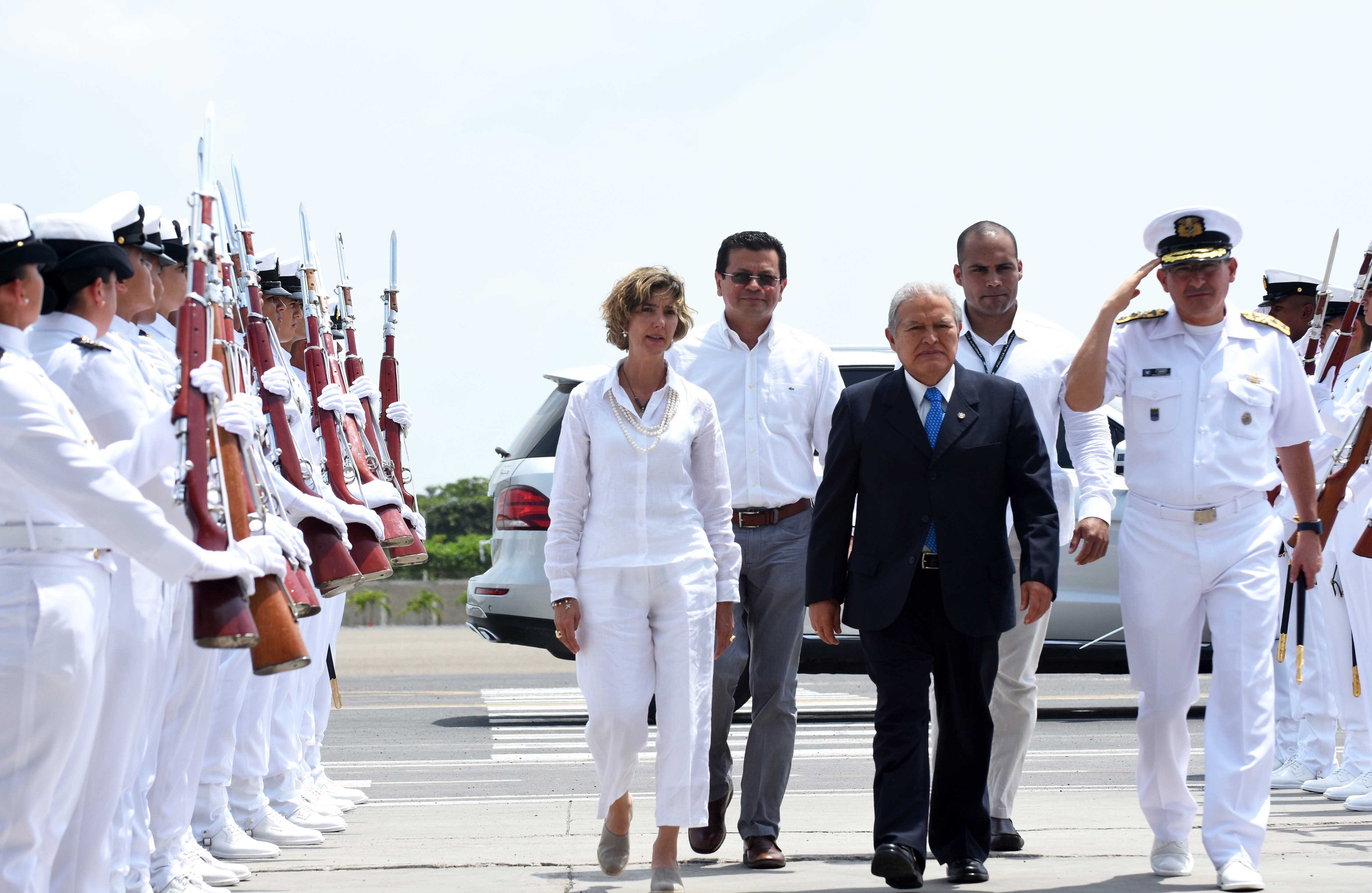 El presidente de El Salvador, Salvador Sánchez Cerén. El país centroamericano también tuvo un proceso de paz y supervisión de las Naciones Unidas. Crédito/Presidencia de la República.