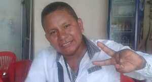 Darwin Falla Teteyé, docente asesinado.