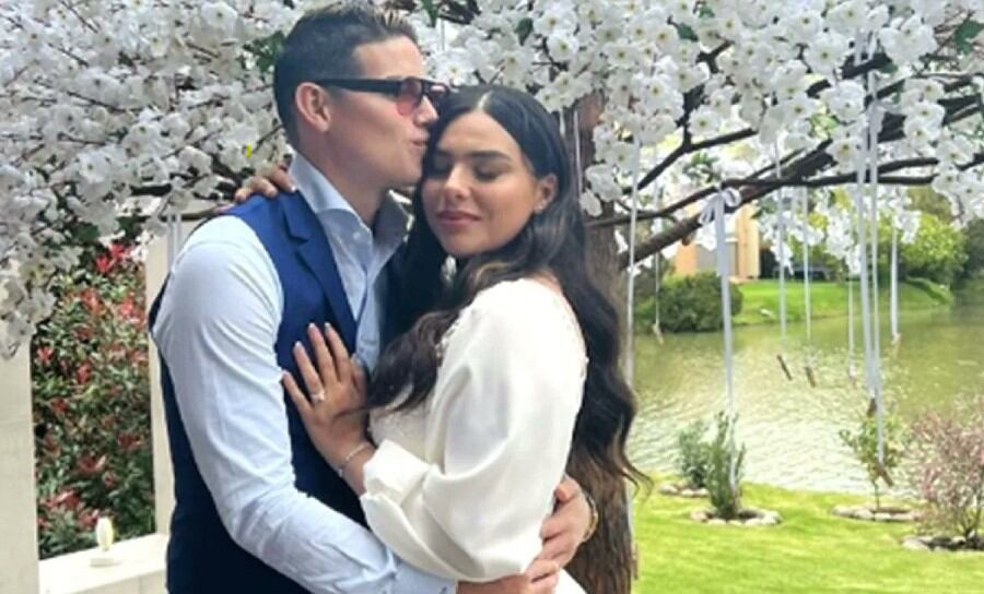 Juana Valentina y James Rodríguez