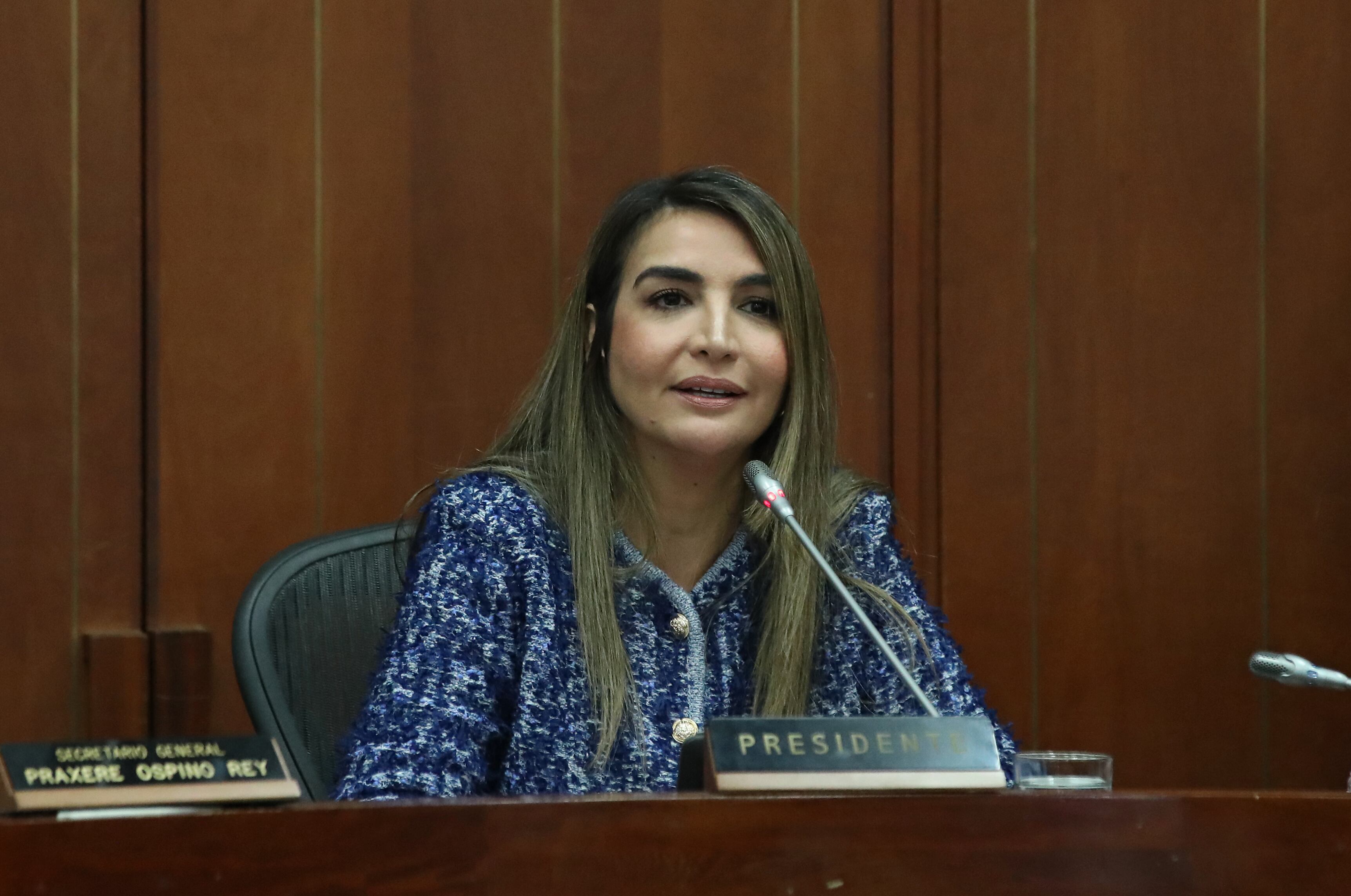 Nadia Georgette Blel Scaff senadora 
Comisión Séptima del Senado hundió la reforma laboral en tercer debate
Bogota marzo 18 del 2025
Foto Guillermo Torres Reina - SEMANA