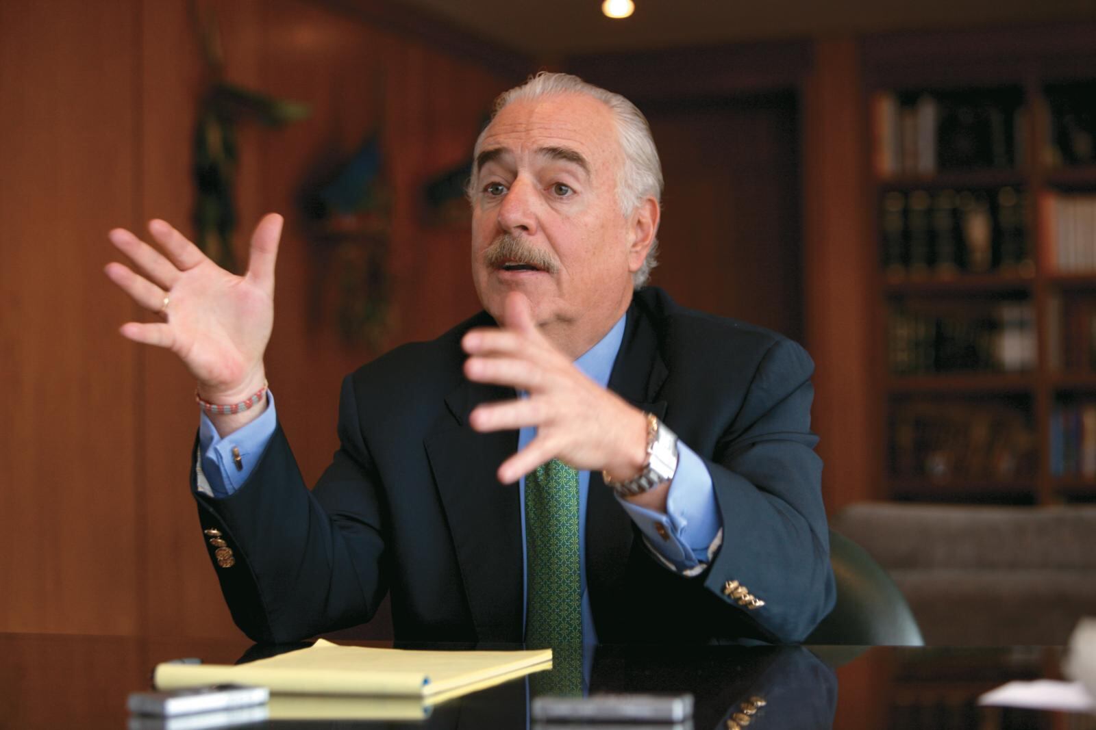 El expresidente Andrés Pastrana.