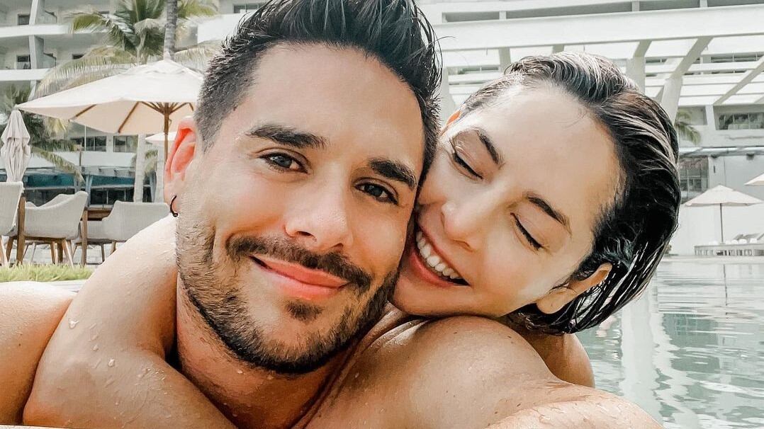 Carmen Villalobos y Sebastián Caicedo