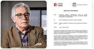 Augusto Rodríguez y la circular de la UNP.