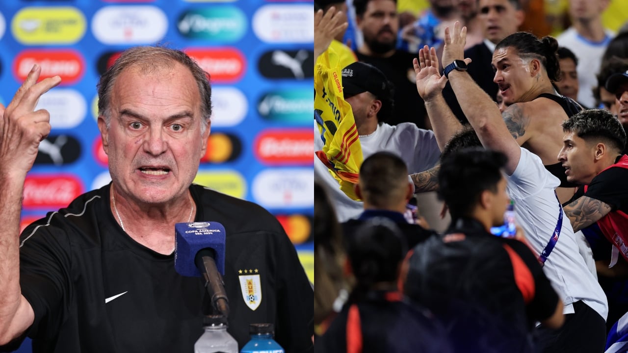 Esto fue lo que dijo Bielsa muy furioso en rueda de prensa.