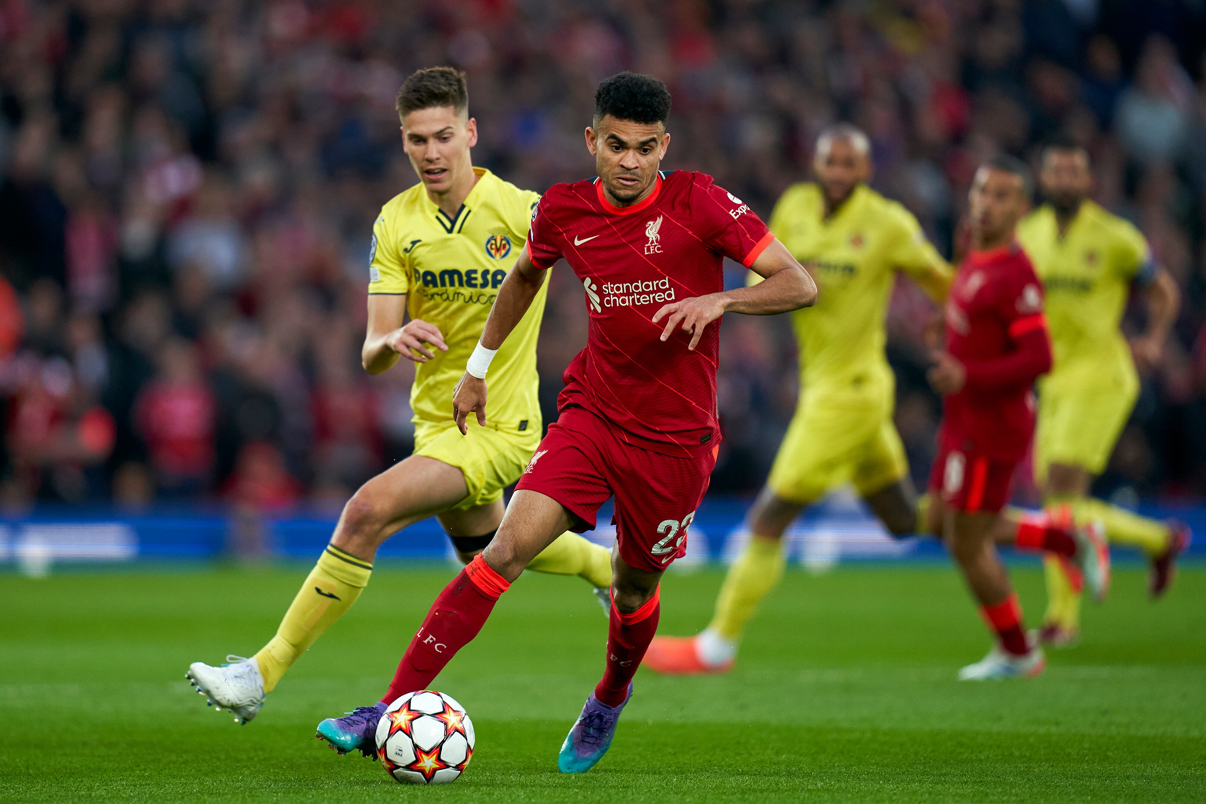 El cafetero disputó un total de 80 minutos en la semifinal de ida ante el Villarreal.