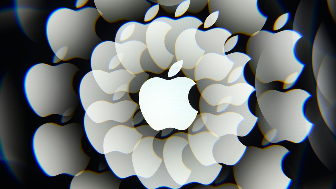 Imagen de referencia de logo de Apple.