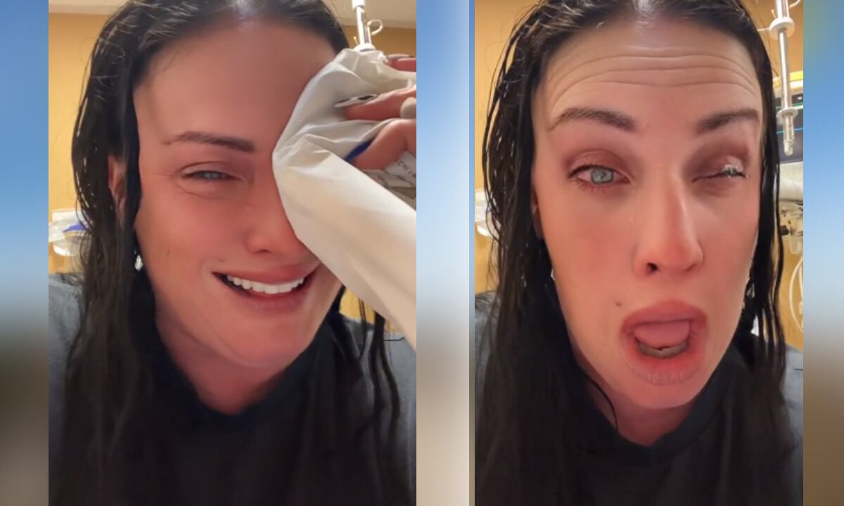 La mujer decidió tomarse con humor lo sucedido.