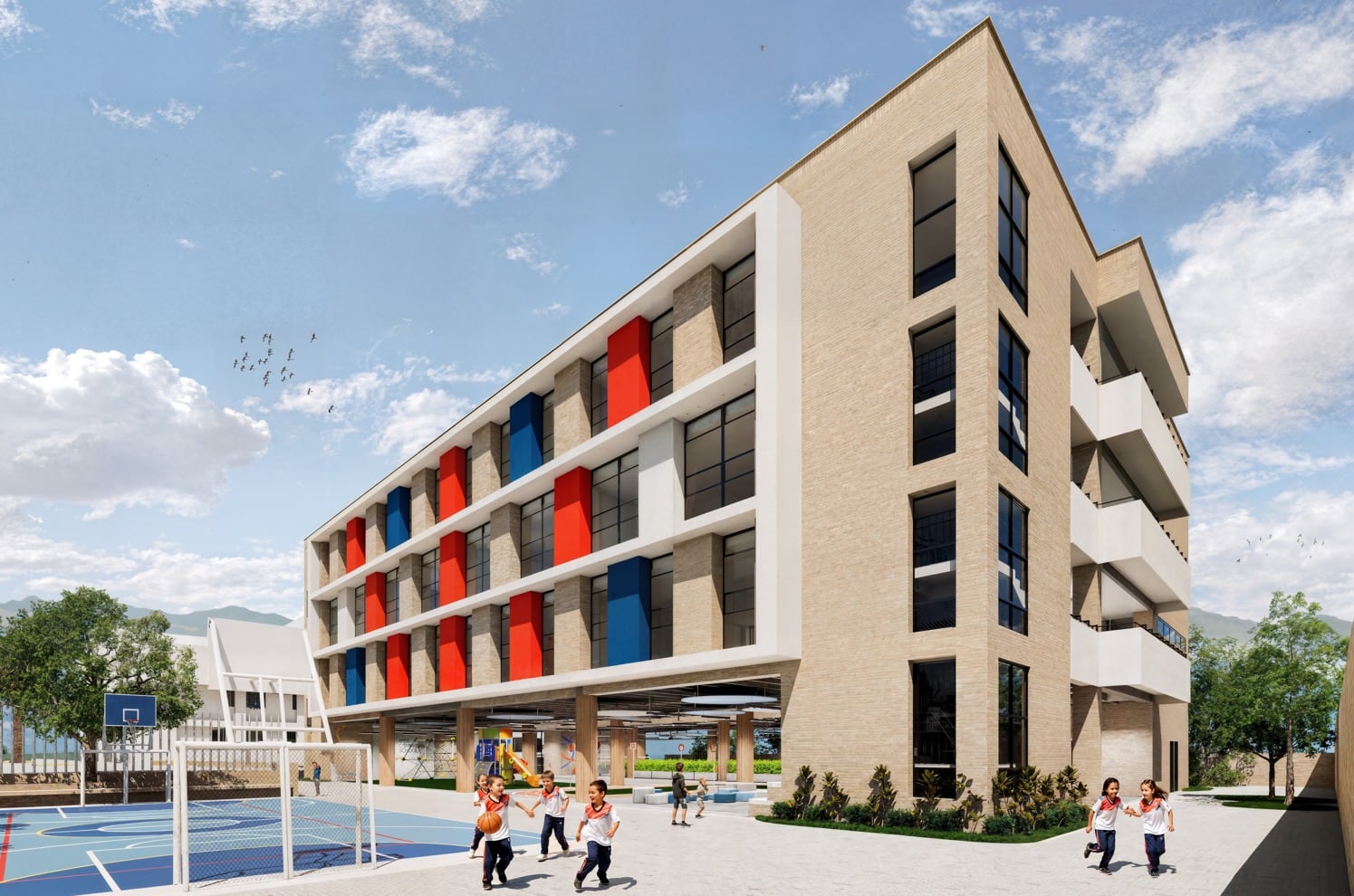 Nuevo edificio de New Cambridge School