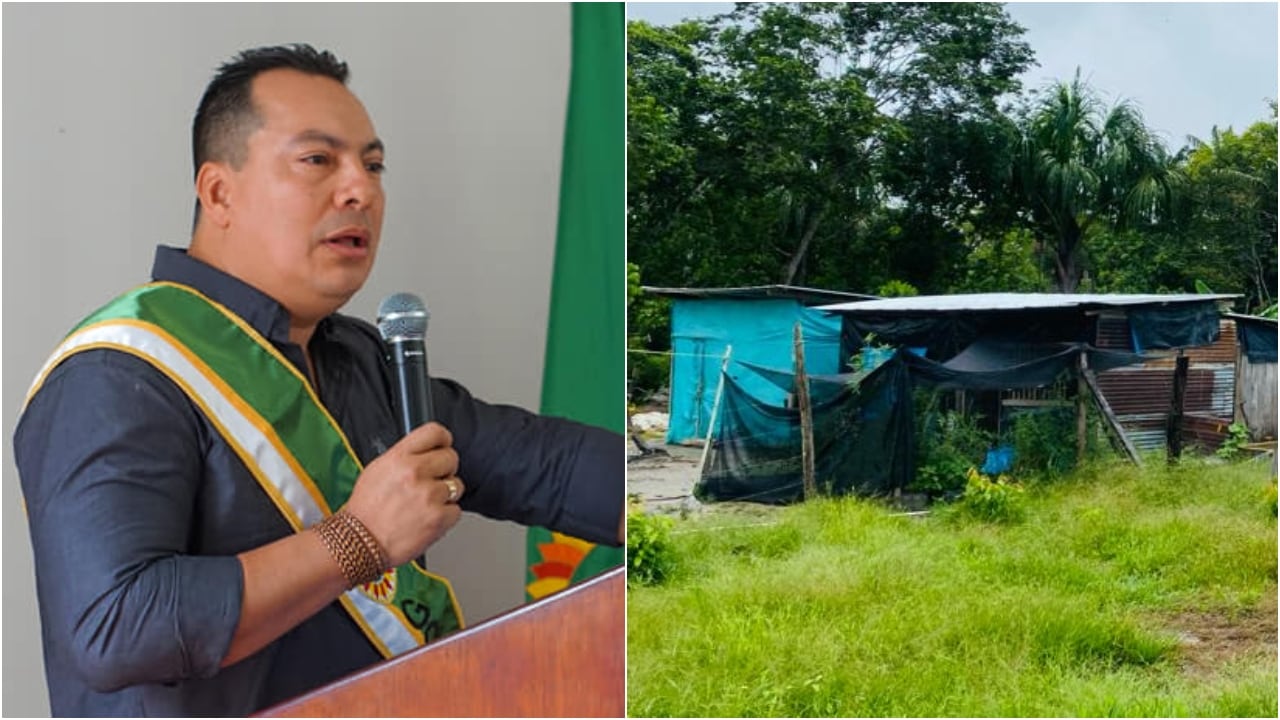 Jesús Galdino Cedeño, gobernador del Amazonas, hace grave denuncia por asentamiento ilegal en Leticia.