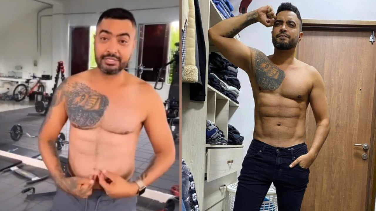 Jhon Álex Castaño retó a sus seguidores para que lo acompañen en el proceso para recuperar su figura.