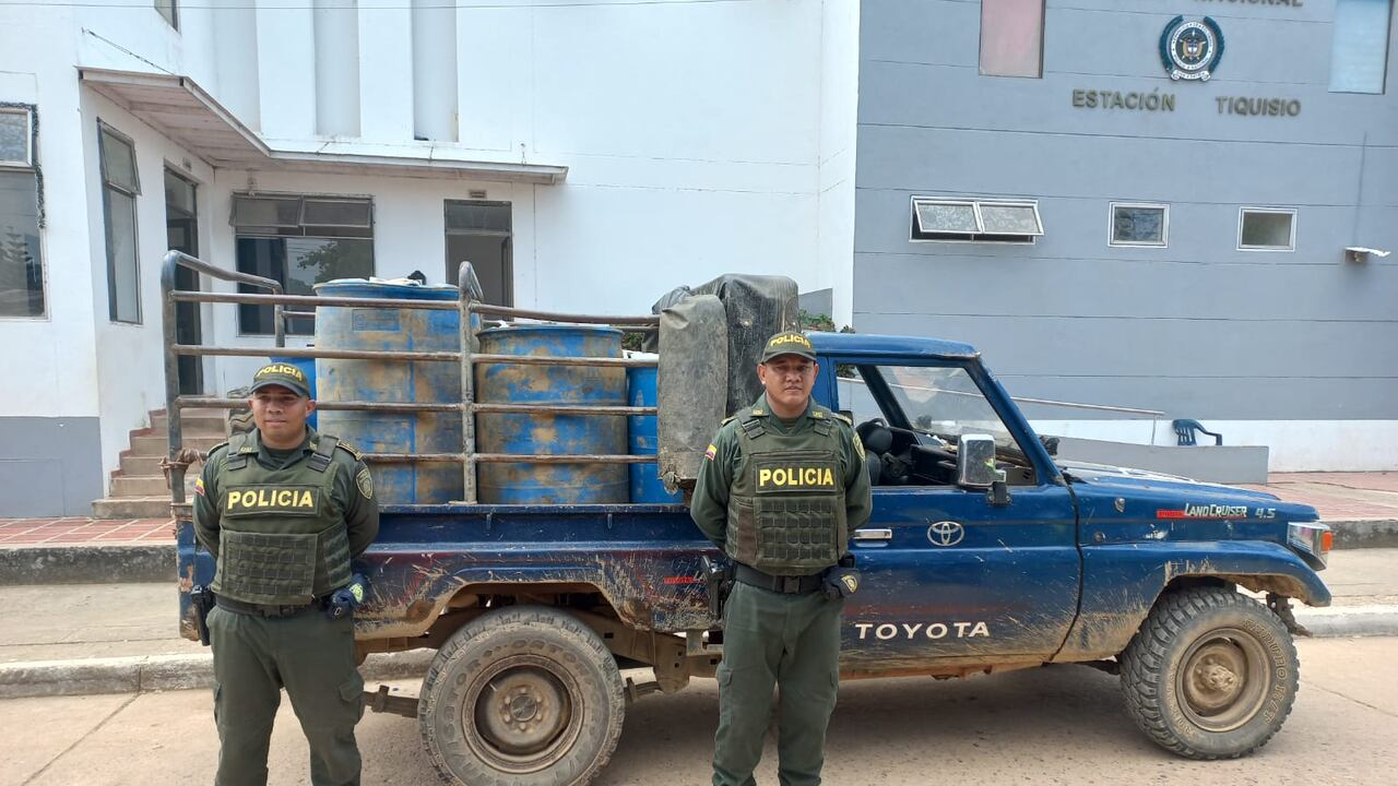 El cargamento de ACPM era transportado de manera artesanal y así mismo sería comercializado