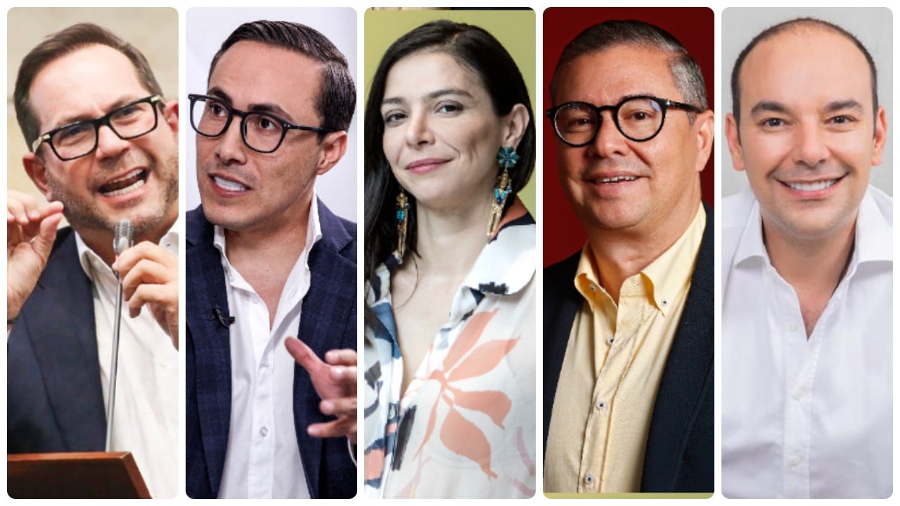 Lidio García, Richard Aguilar, María Paz Gaviria, Fabio Amín y Horacio José Serpa integran la lista al Senado del Partido Liberal.