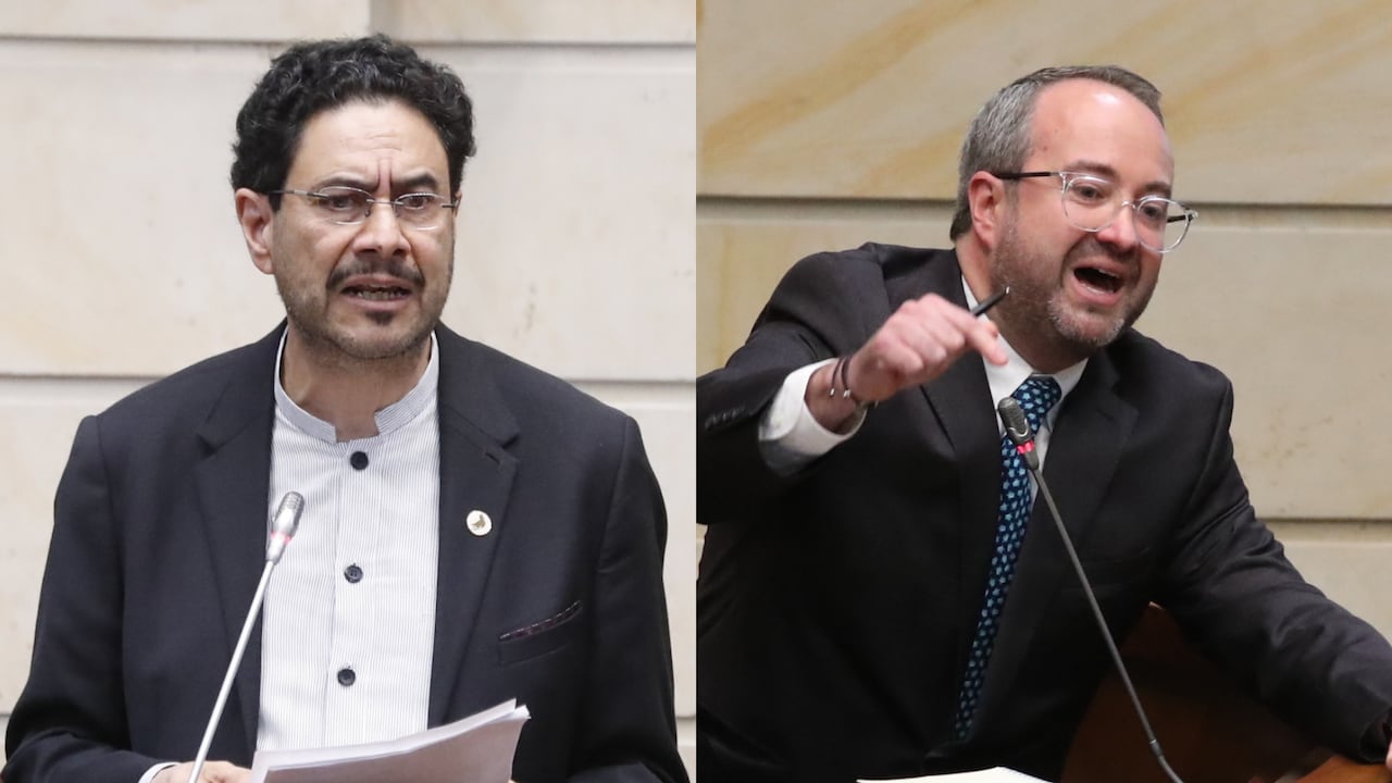 Iván Cepeda y Ciro Ramírez cruzaron discursos en el Senado.
