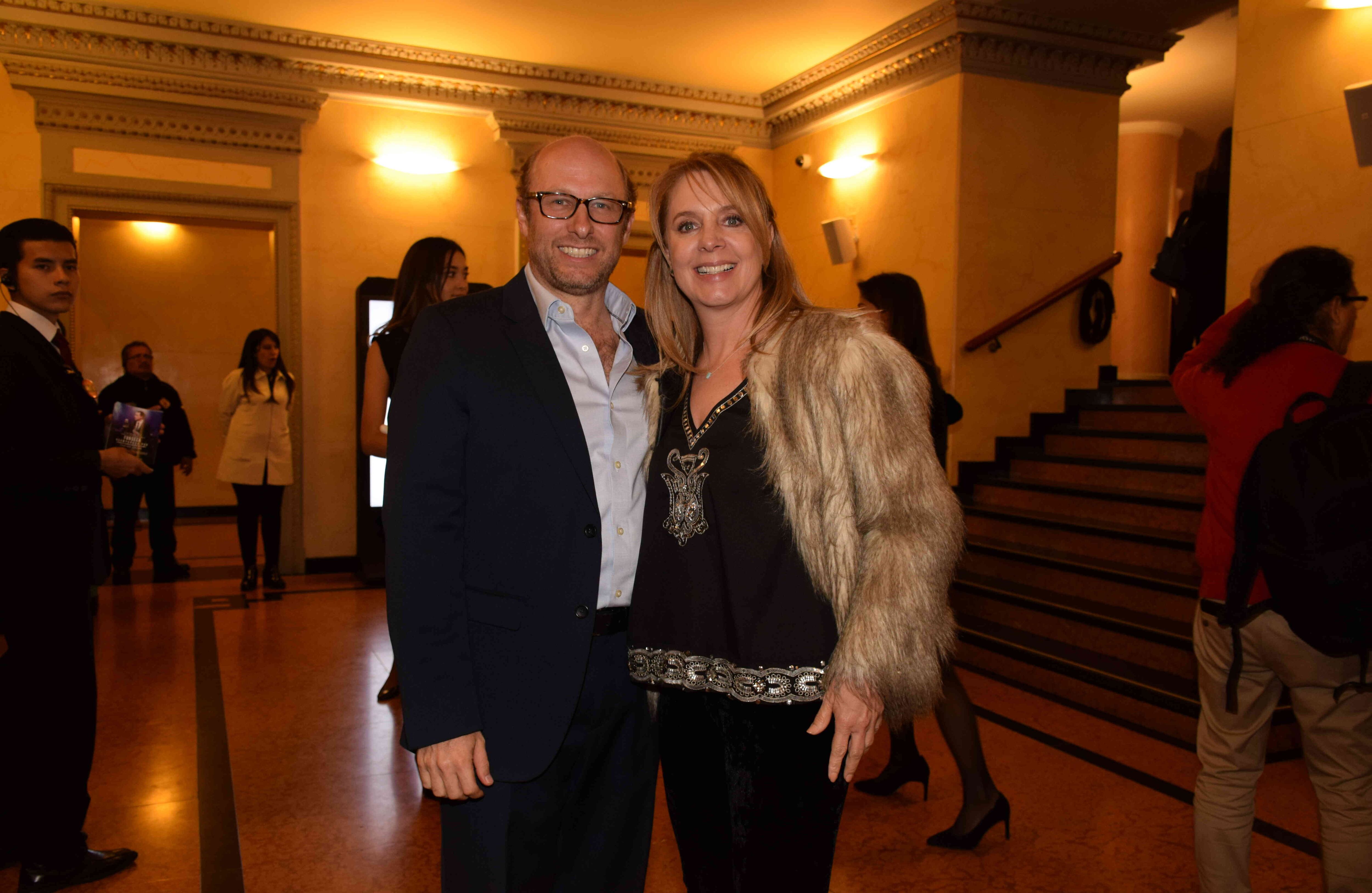 David Yanovich y María Elvira Arango.