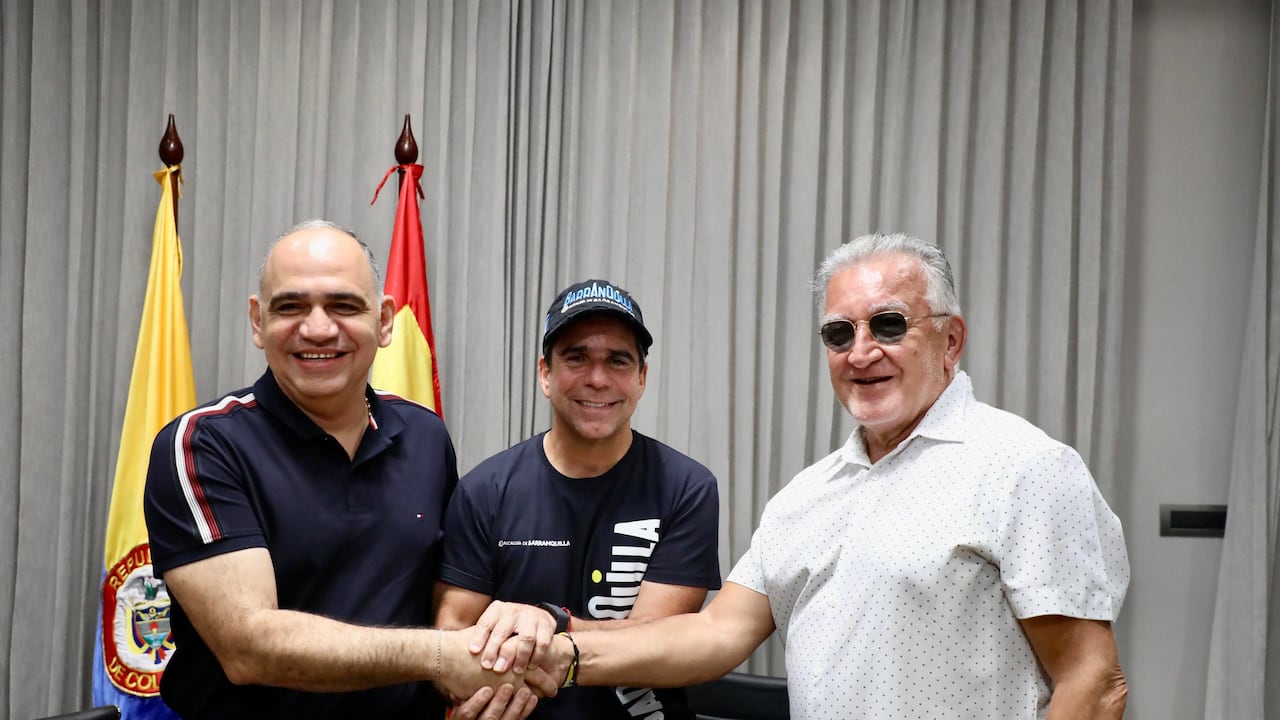 Reunión entre alcalde Char y Pinedo.