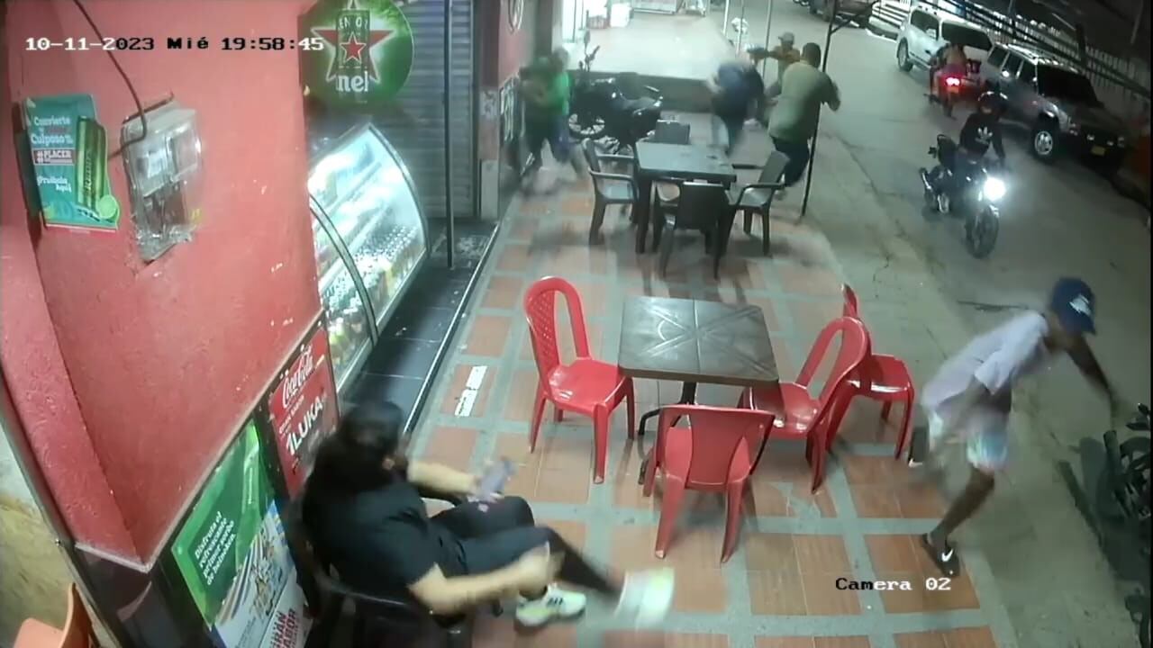 Ataque sicarial en Cartagena