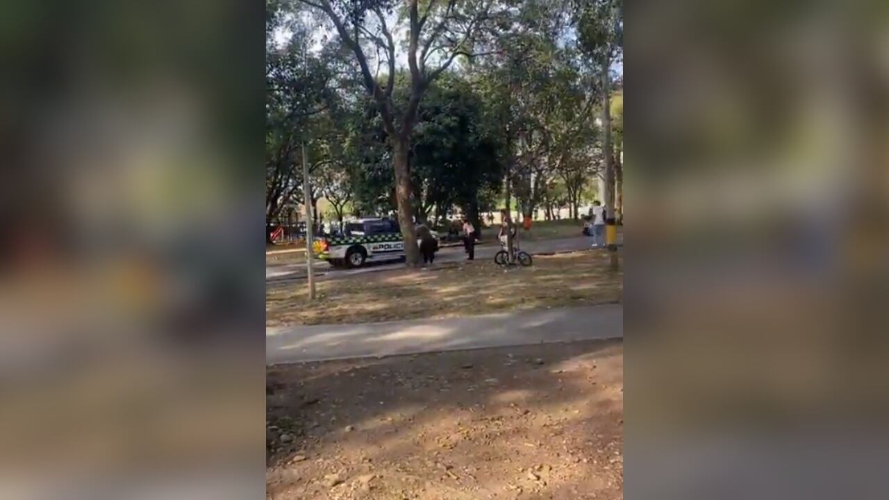 Los encapuchados se tomaron las instalaciones y robaron una camioneta de la Policía.