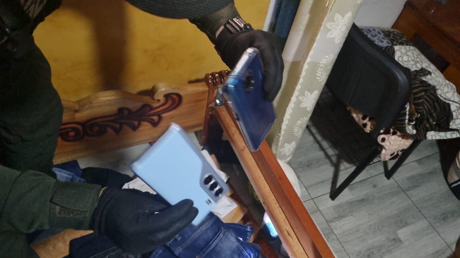 Operativo en La Picota.