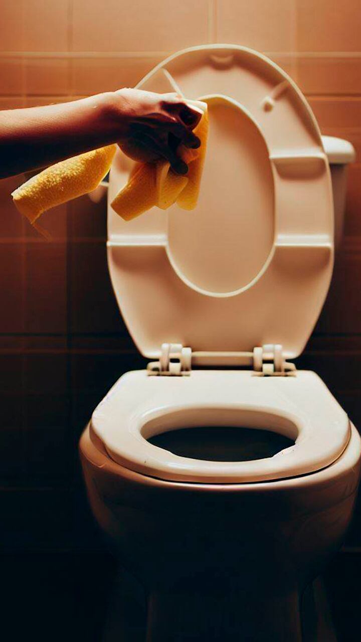 La limpieza del inodoro es clave para evitar infecciones.