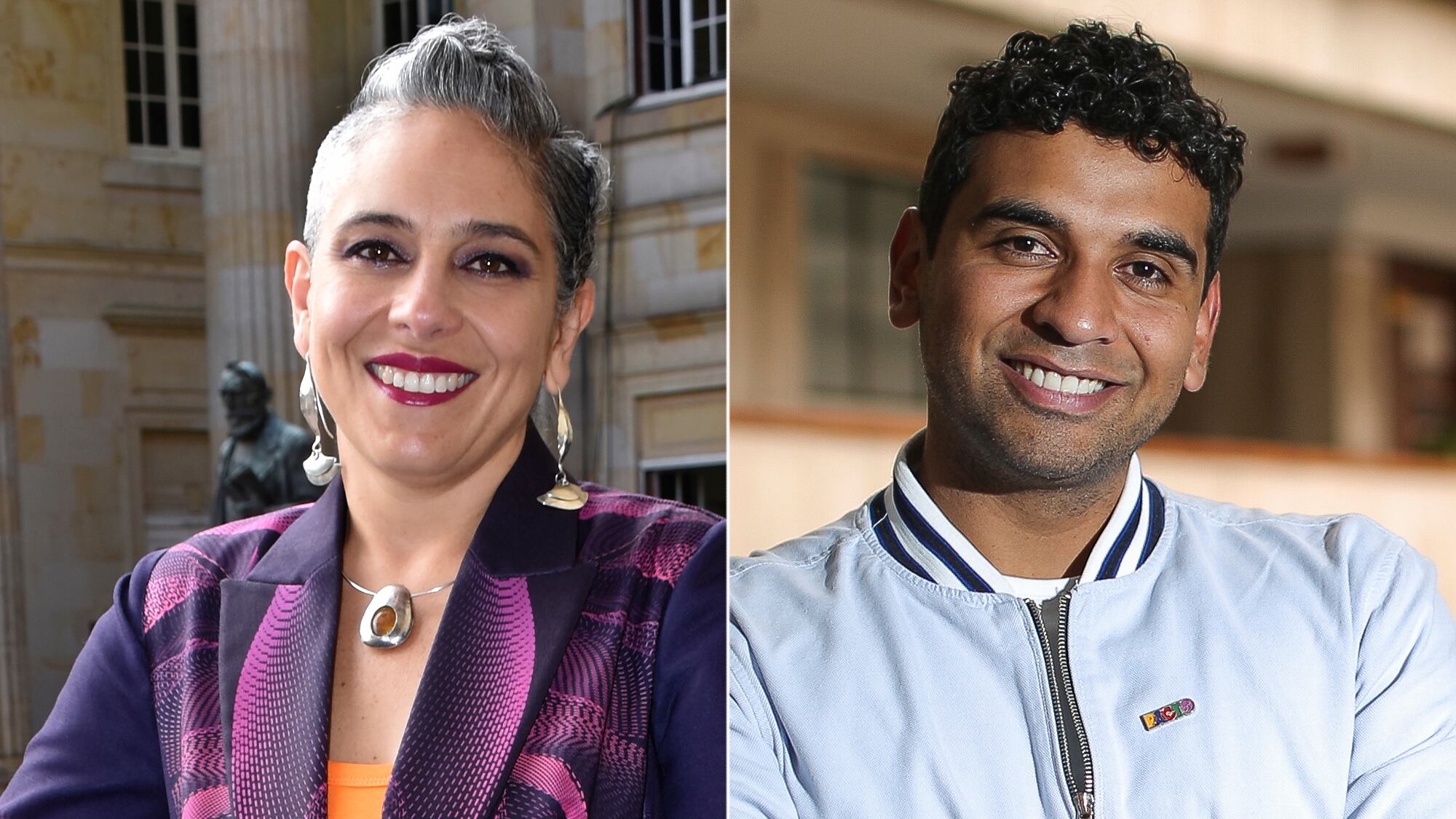 María José Pizarro y David Racero