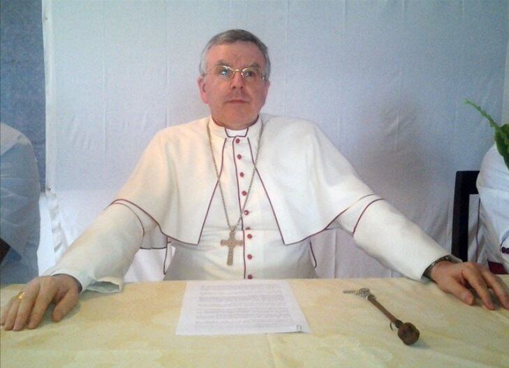 Nuevo embajador del Vaticano en Colombia, Luis Mariano Montemayor.