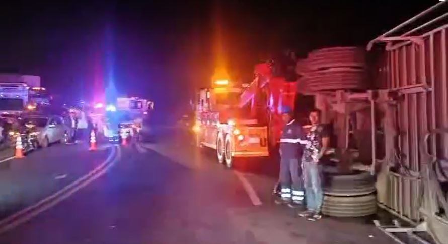 Accidente vía Bogotá - La Mesa