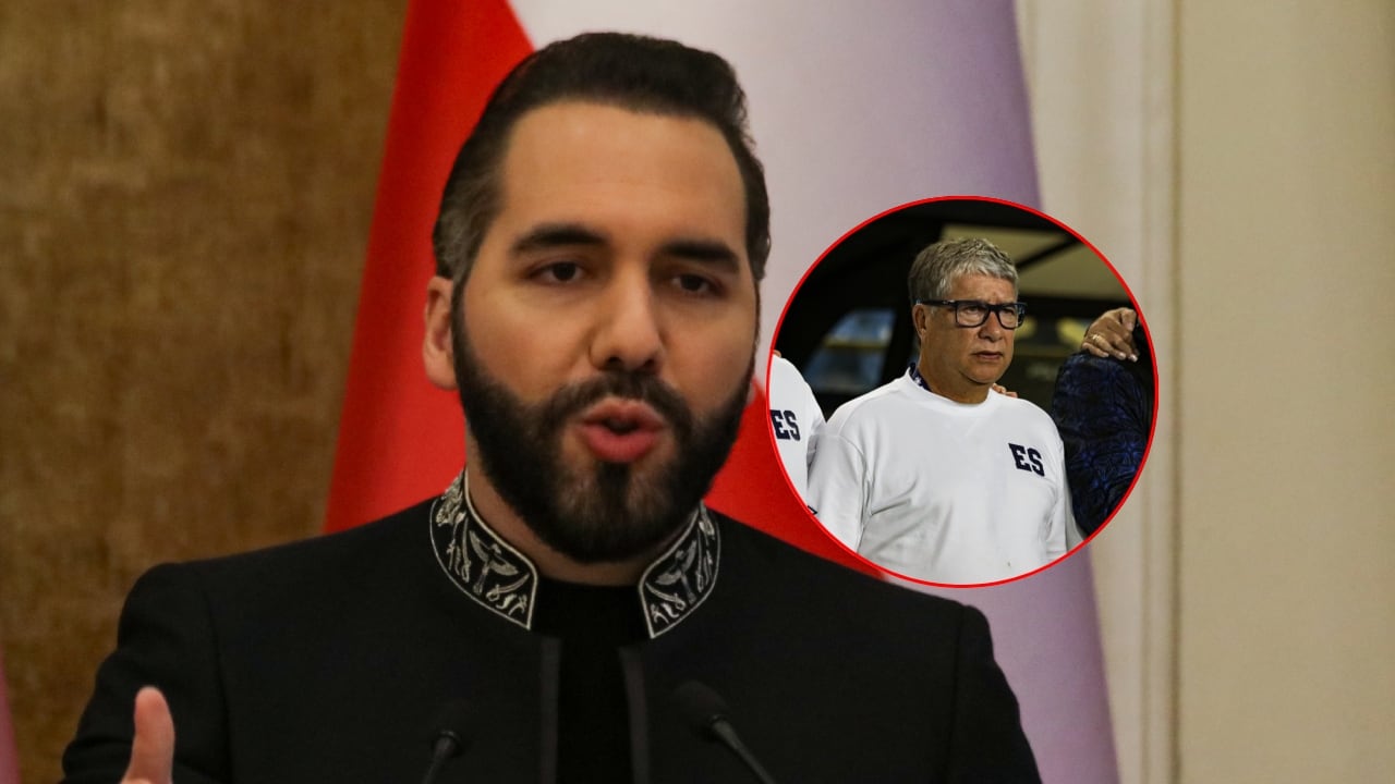 Nayib Bukele y Hernán Darío Gómez
