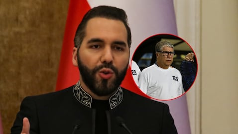 Nayib Bukele y Hernán Darío Gómez
