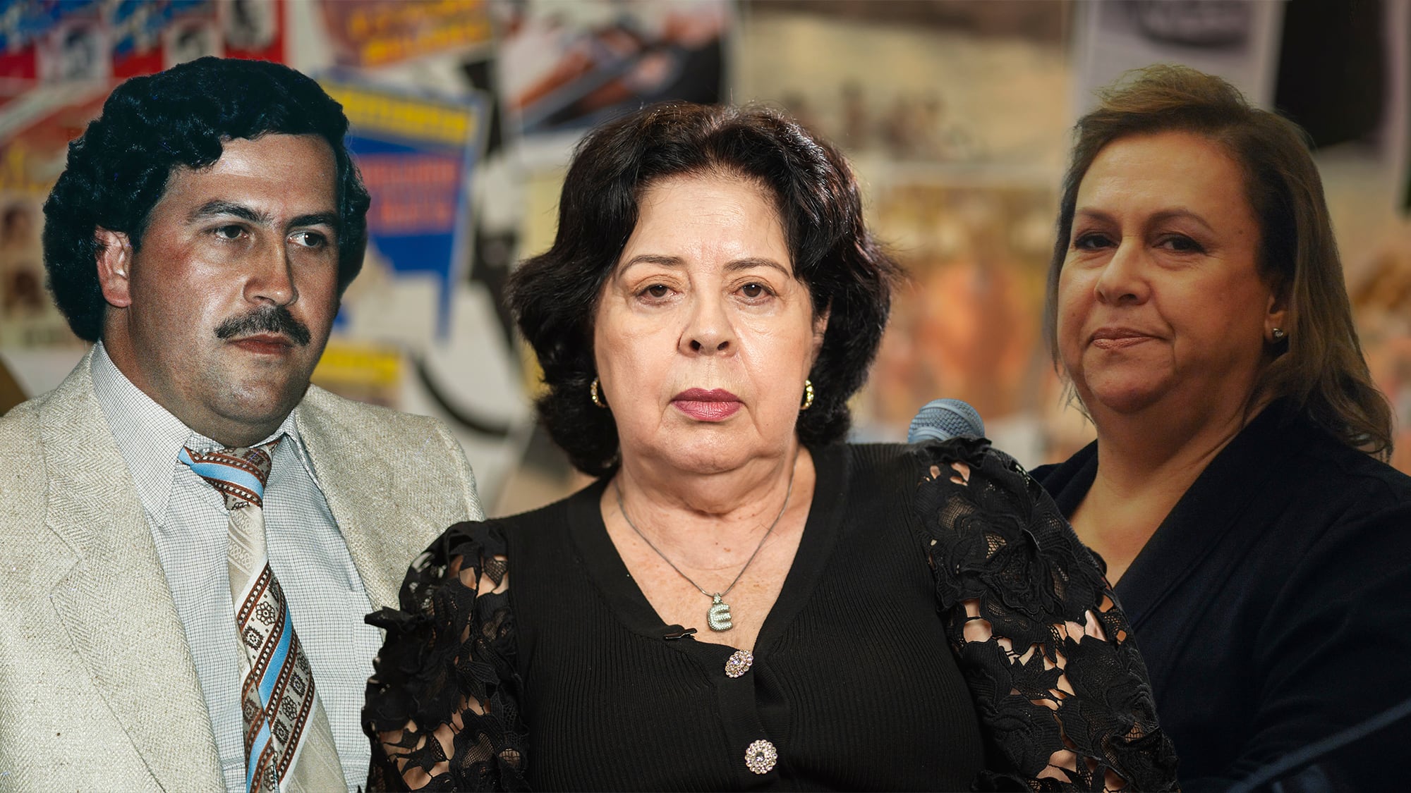 Pablo Escobar,   ALBA MARINA ESCOBAR 
 Victoria Eugenia