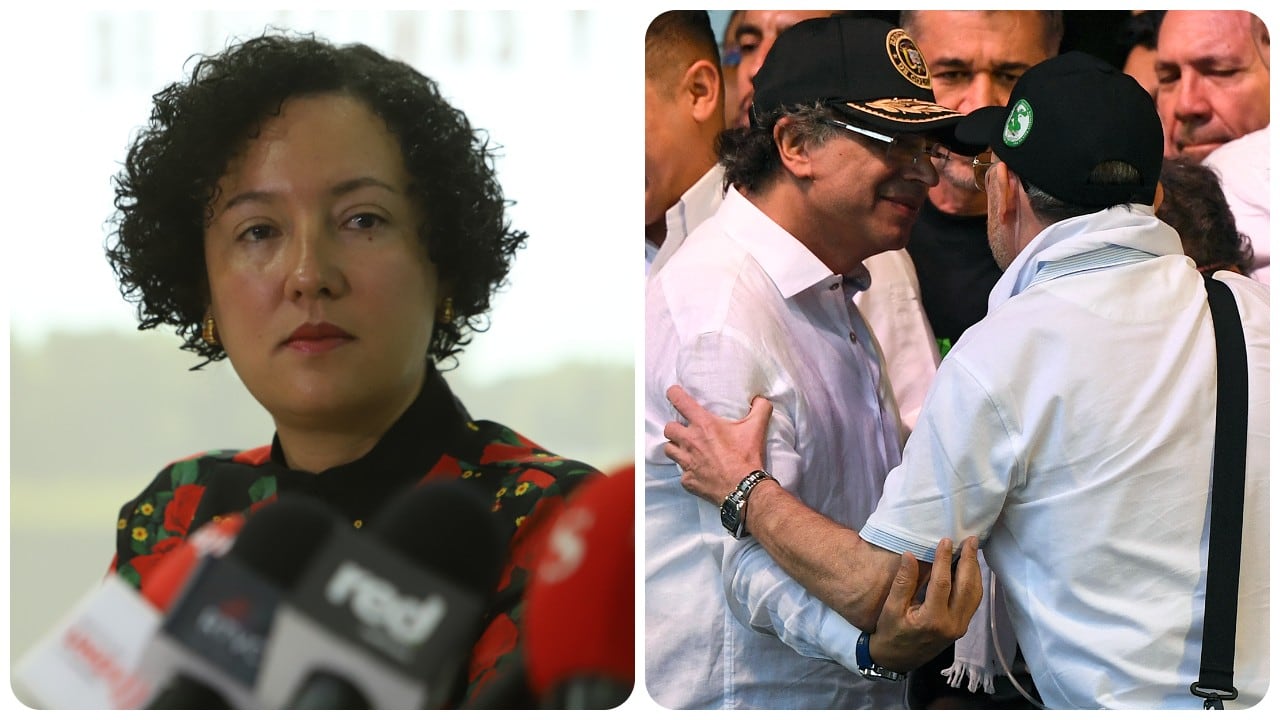 Alias Douglas, quien aparece saludando al presidente Gustavo Petro, envió mensajes amenazantes a la Alcaldía y la senadora Isabel Zuleta, supuestamente, pidió no hacer capturas.