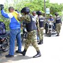 200 miembros de la Policía Militar, PM, adelantan requisas y puestos de control en zonas urbanas y rurales de Jamundí, por orden Municipal.