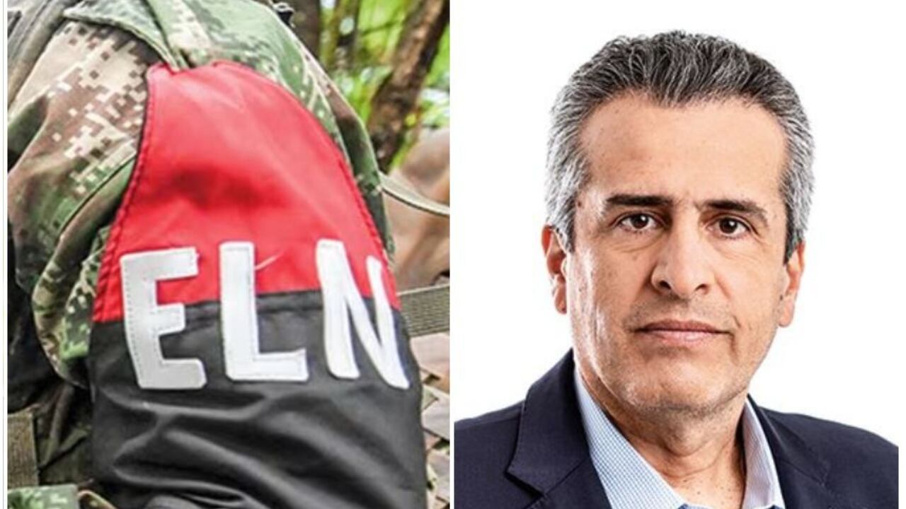 Ministro del Interior Luis Fernando Velasco y el ELN