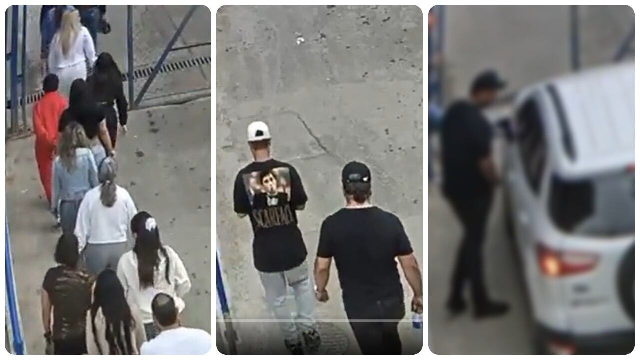 Imágenes tomadas de los nuevos videos que se conocieron del ingreso de los particulares a la parranda en la cárcel de Itagüí organizada por los capos de Medellín.