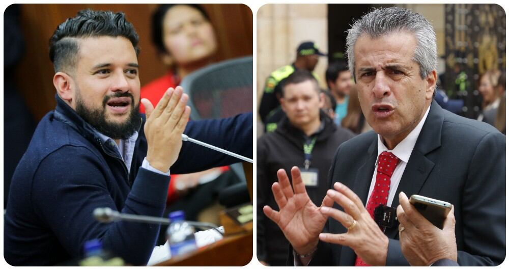 Inti Asprilla y Luis Fernando Velasco.