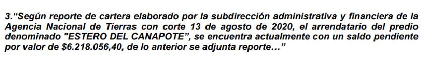 Leonor Serrano, Islas del Rosario