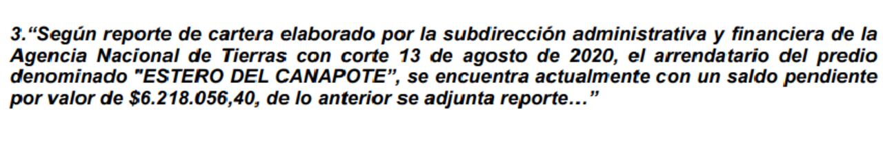 Leonor Serrano, Islas del Rosario