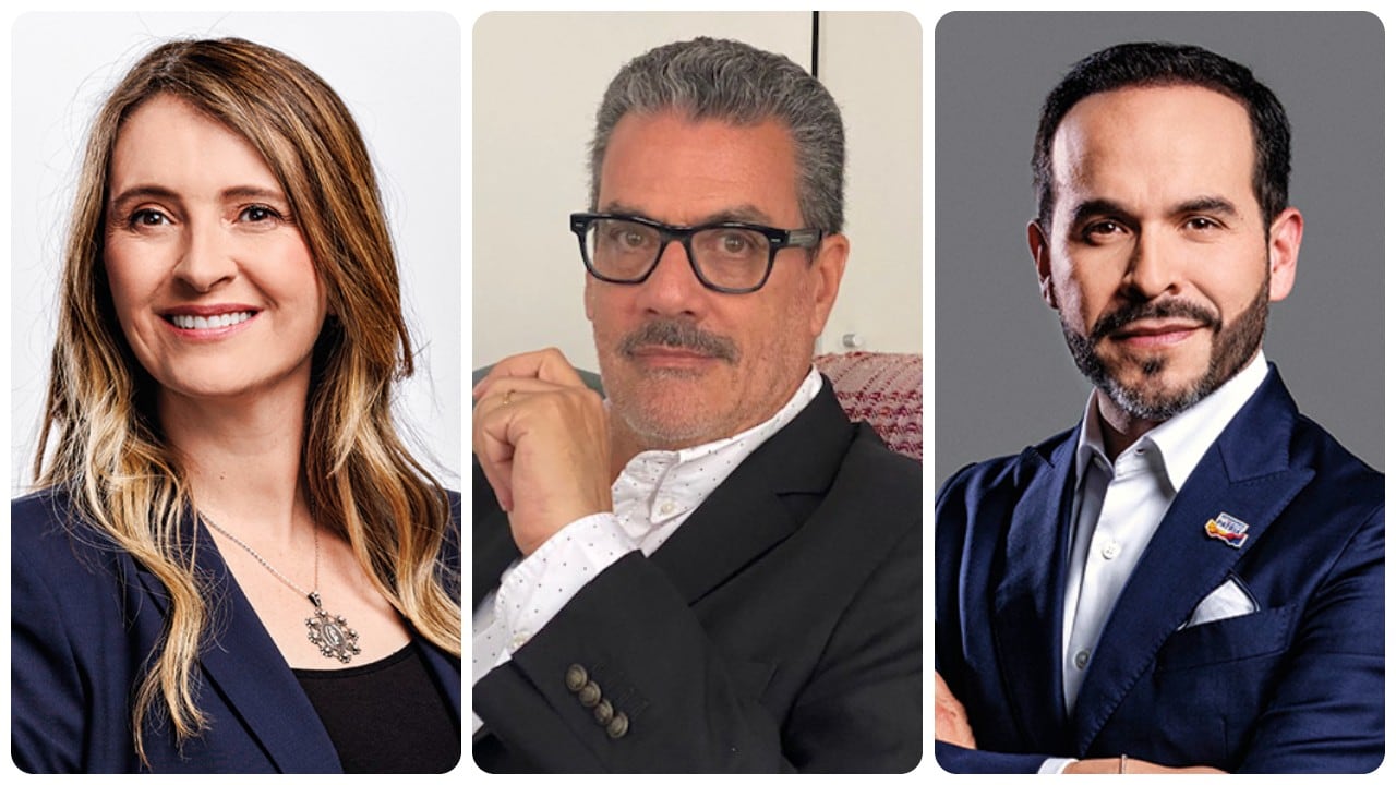 Paloma Valencia, Mauricio Vargas y Abelardo de la Espriella