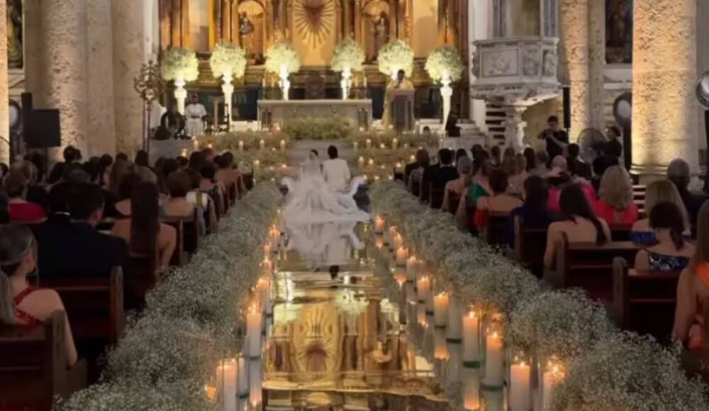 Boda Silvy Araújo y Felipe Pinto