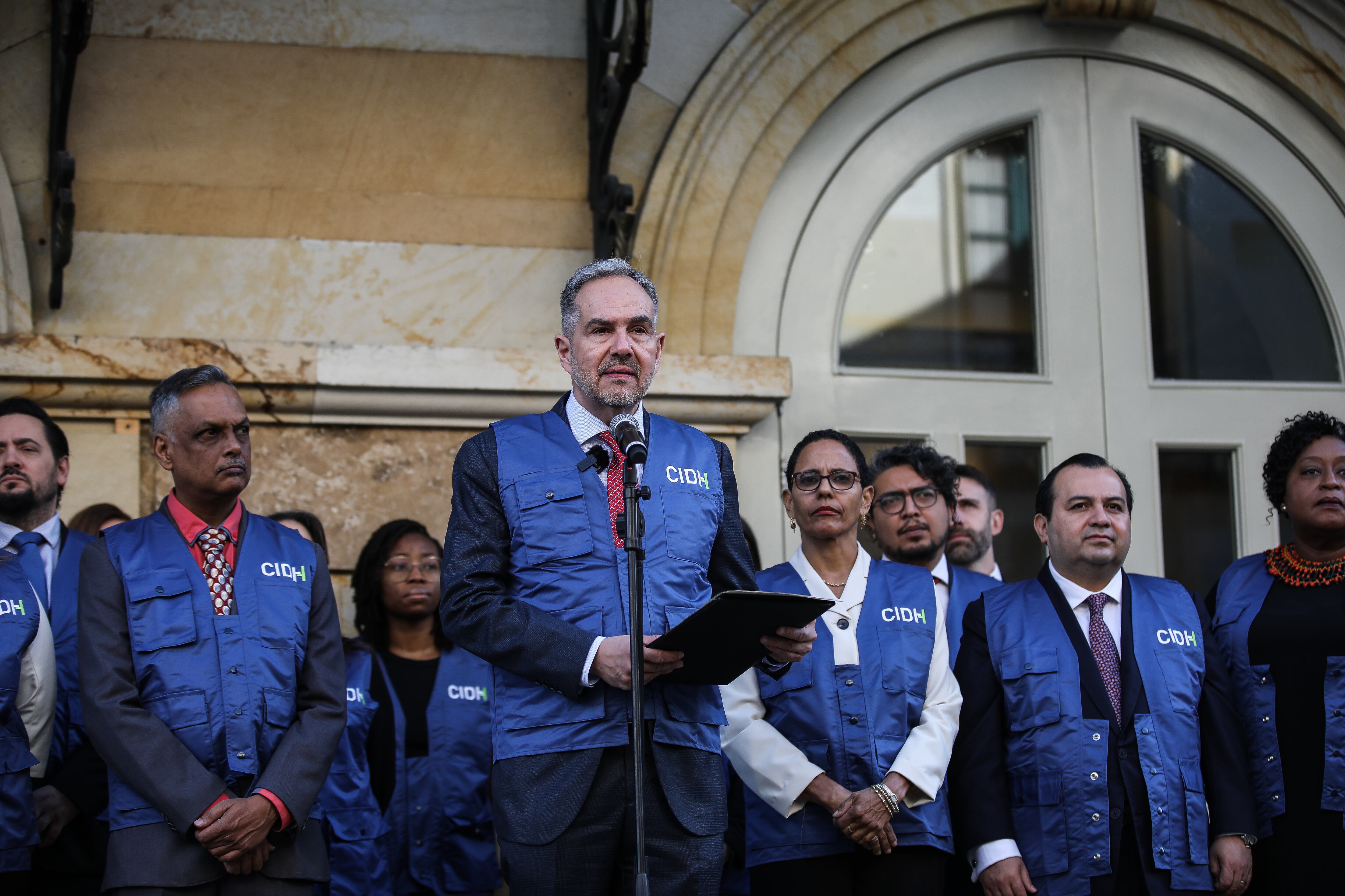 visita de la Comisión Interamericana de Derechos Humanos.