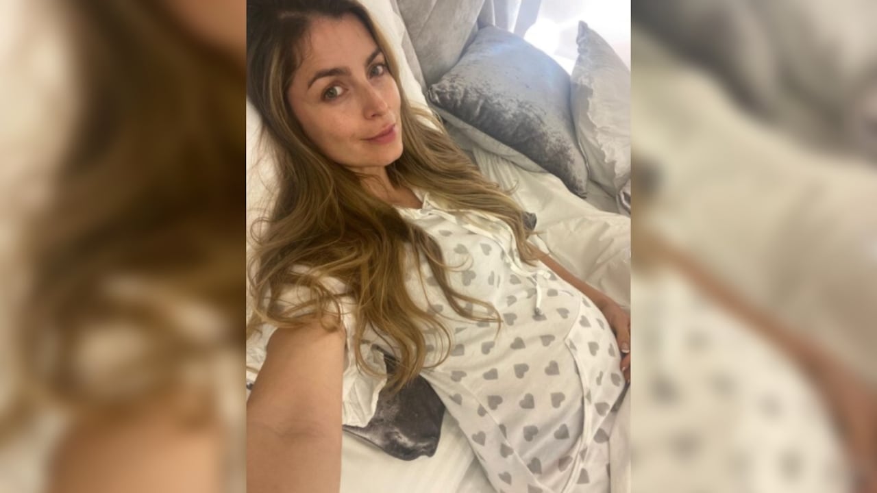 Para tranquilidad de sus seguidores, Cristina Hurtado se mostró tranquila y positiva tras vivir esa situación atípica con su hijo y reiteró que espera que todo esté bien durante el embarazo.