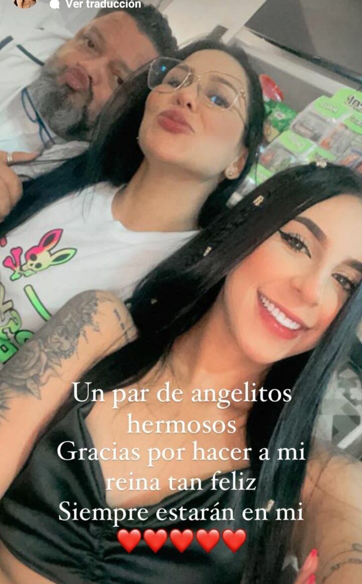 La hija de Alexandra le escribió unas palabras en Instagram.