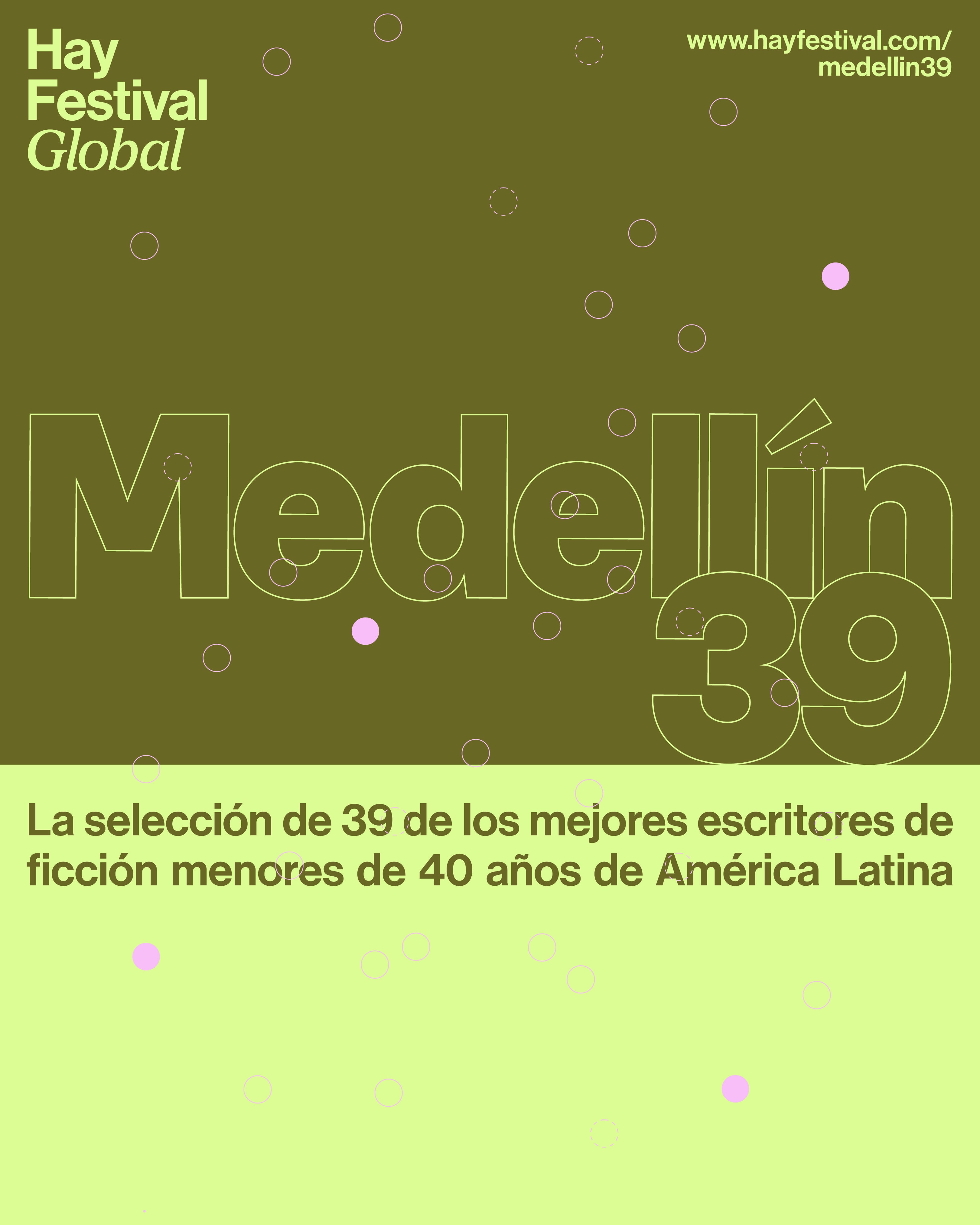 El proyecto retoma el legado de Bogotá39, que ayudó a proyectar
a autores como Juan Gabriel Vásquez, Pilar Quintana, Alejandro Zambra, Guadalupe Nettel, Valeria Luiselli y Samanta Schweblin, entre otros.