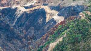 Los estragos que dejan incendios en el departamento de Santander.