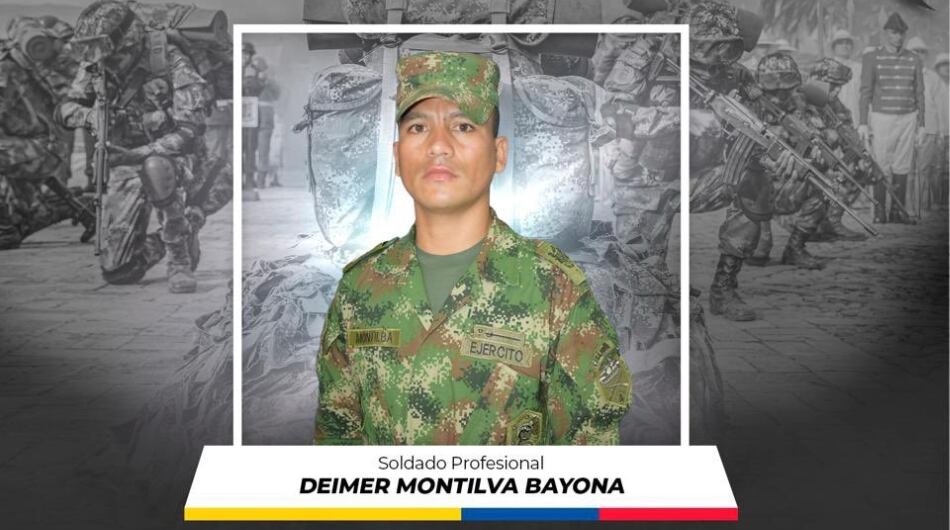 Soldado fue asesinado por el Clan del Golfo en Bolívar.