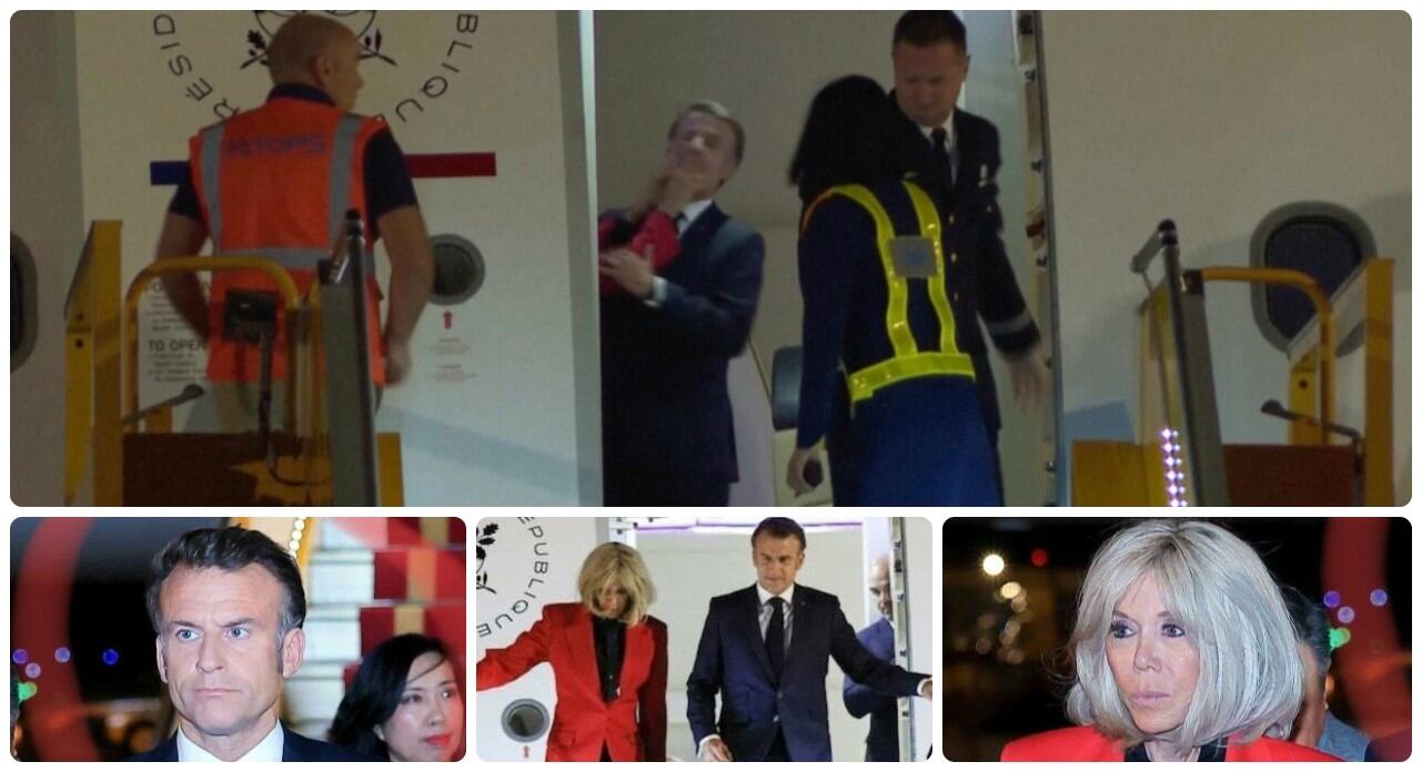 La primera dama habría abofeteado a su esposo antes de bajar del avión